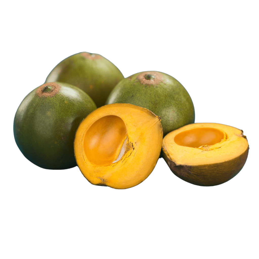 Pulpa de lúcuma sin azúcar añadida formato 1 kilo congelada para postres, repostería y pastelería